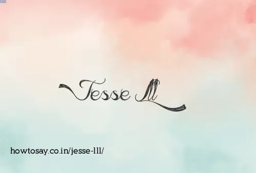 Jesse Lll