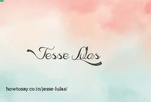 Jesse Lulas