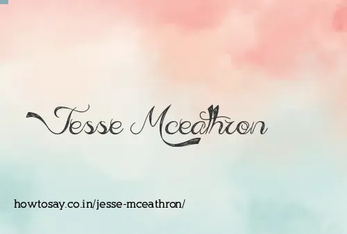 Jesse Mceathron