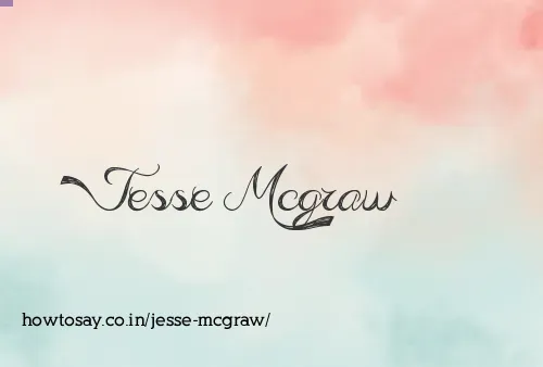Jesse Mcgraw