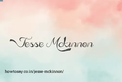 Jesse Mckinnon