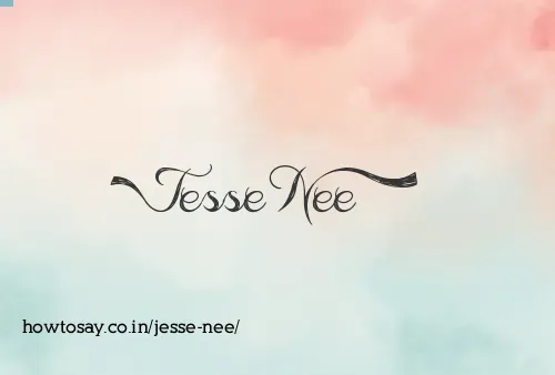 Jesse Nee