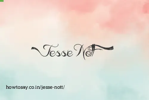 Jesse Nott