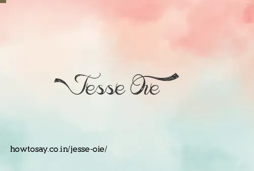Jesse Oie