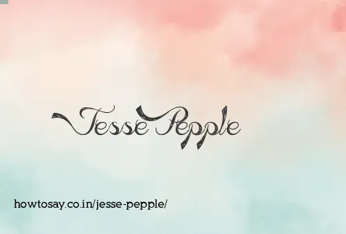 Jesse Pepple