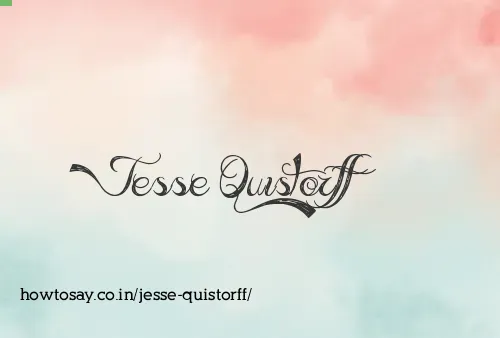 Jesse Quistorff