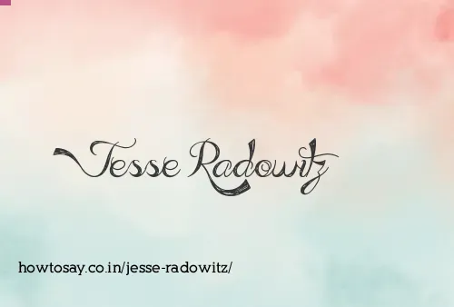 Jesse Radowitz