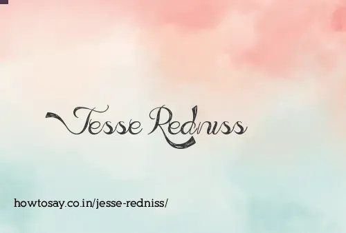 Jesse Redniss