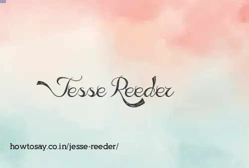 Jesse Reeder