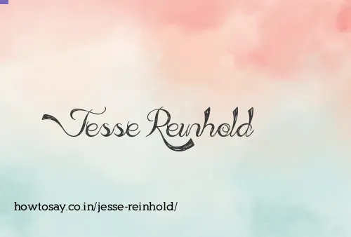 Jesse Reinhold