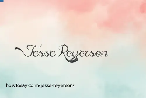 Jesse Reyerson