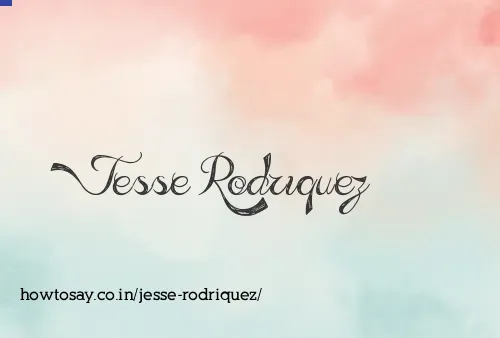 Jesse Rodriquez