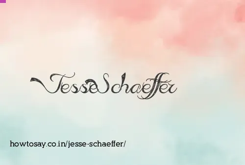 Jesse Schaeffer
