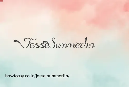 Jesse Summerlin