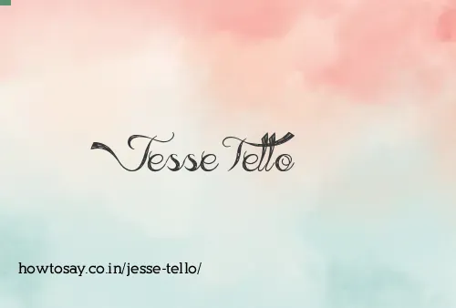 Jesse Tello