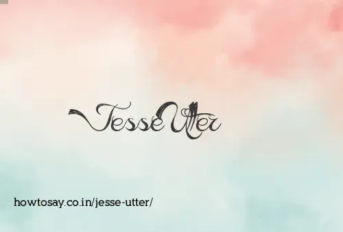 Jesse Utter