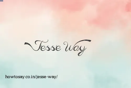 Jesse Way