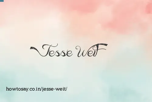 Jesse Weit