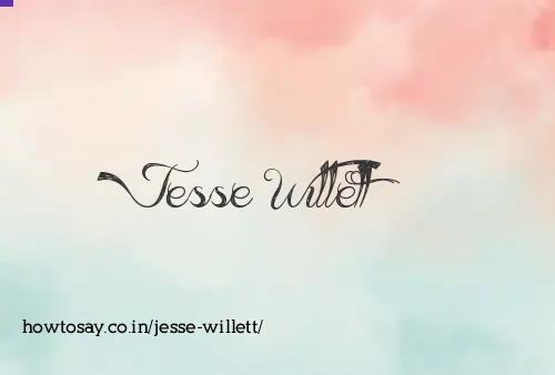 Jesse Willett