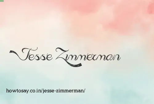 Jesse Zimmerman