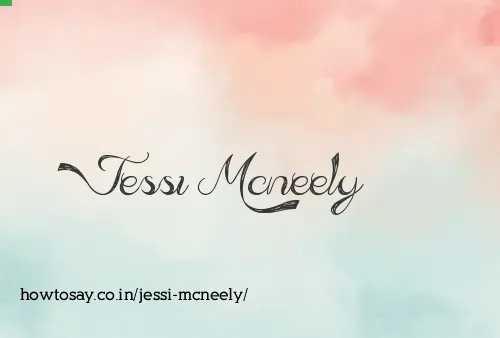 Jessi Mcneely