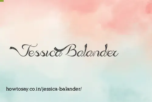 Jessica Balander