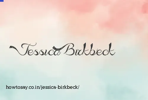 Jessica Birkbeck