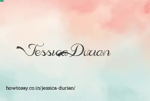 Jessica Durian