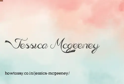 Jessica Mcgeeney