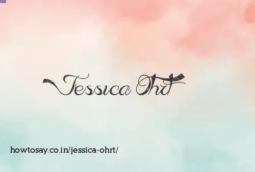Jessica Ohrt