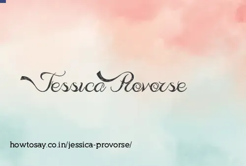 Jessica Provorse