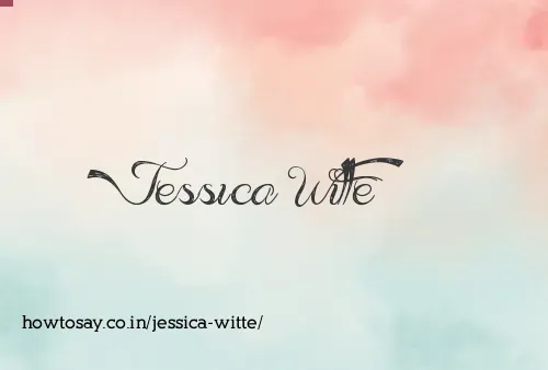 Jessica Witte
