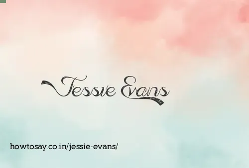 Jessie Evans