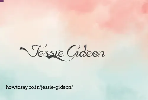 Jessie Gideon