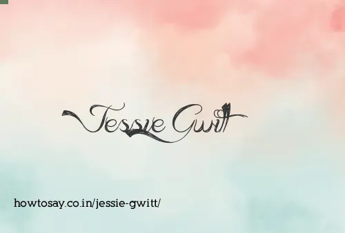 Jessie Gwitt