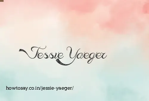 Jessie Yaeger