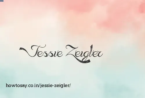 Jessie Zeigler