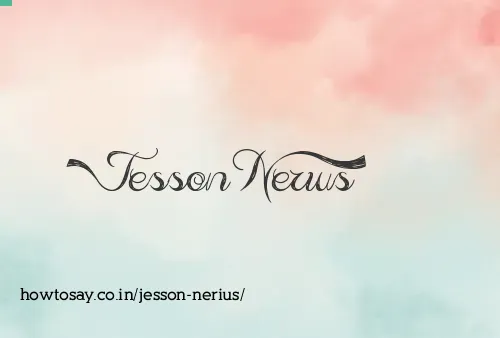Jesson Nerius