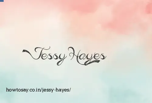 Jessy Hayes