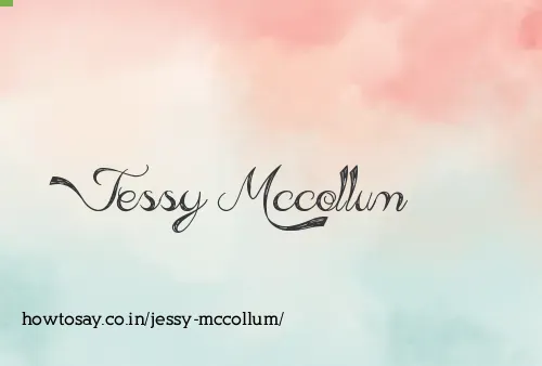 Jessy Mccollum
