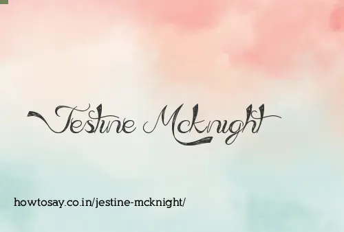 Jestine Mcknight