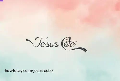 Jesus Cota