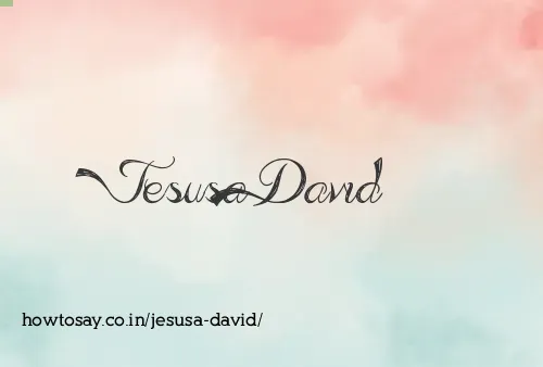 Jesusa David