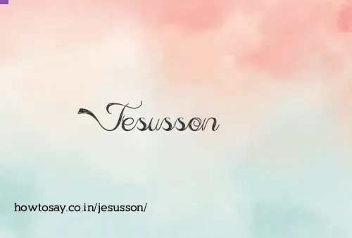 Jesusson
