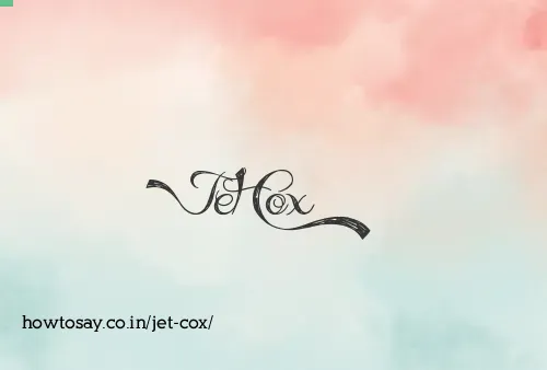 Jet Cox