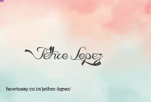 Jethro Lopez