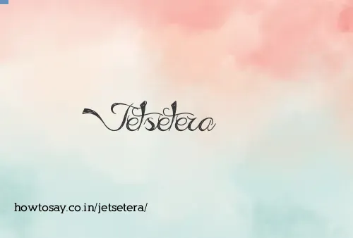 Jetsetera