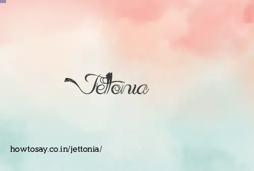Jettonia