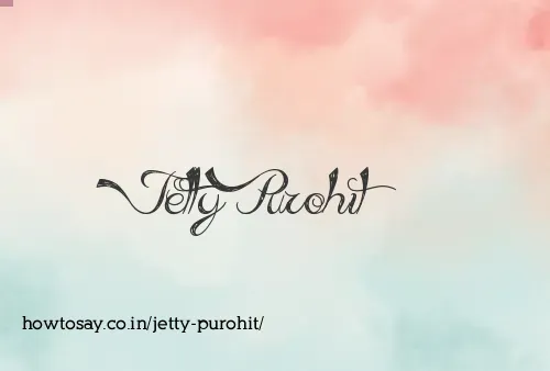 Jetty Purohit