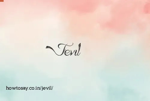 Jevil